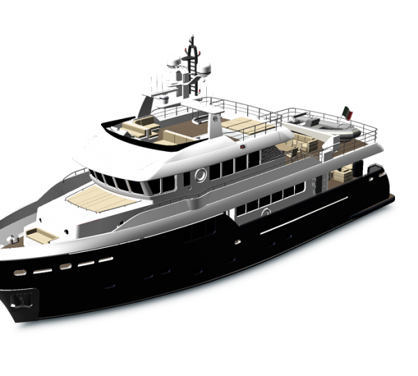 95m charter yacht